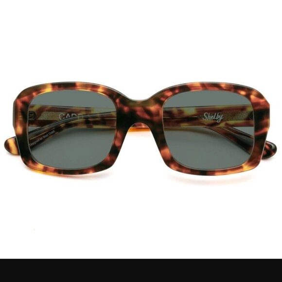 Caddis Shelby Polished Terrapin Tortoiseshell Sunglasses NWT main image 7